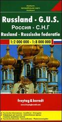 Russia 1:2.000.000-1:8.000.000 edito da Touring