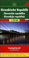 Frey Slovak Republic 1:200.000 edito da Touring