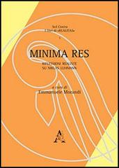 Minima res. Riflessioni realiste su Niklas Luhmann edito da Aracne