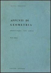 Appunti di geometria di Nicola Fragnito edito da Liguori
