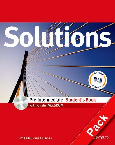 Solutions. Pre-intermediate. Student's book-Workbook. Con espansione online. Con CD Audio. Per le Scuole superiori edito da Oxford University Press
