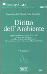 Diritto dell'ambiente di Francesco Marchello, Marinella Perrini, Susy Serafini edito da Edizioni Giuridiche Simone