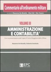 Commentario all'ordinamento militare vol.3 edito da EPC