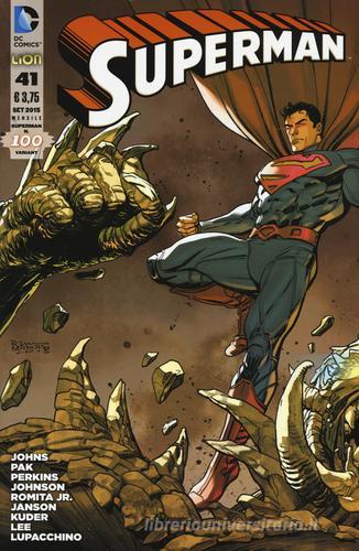 Superman. Variant vol.100 di Geoff Johns edito da Lion