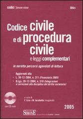 Codice civile e di procedura civile e leggi complementari. Con CD-ROM edito da Edizioni Giuridiche Simone