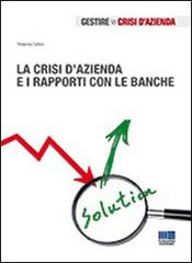La crisi d'azienda e i rapporti con le banche di Rosanna Cafaro edito da Maggioli Editore