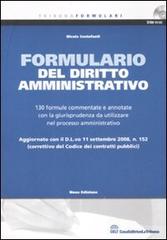 Formulario del diritto amministrativo. Con CD-ROM di Nicola Centofanti edito da La Tribuna