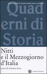 Nitti e il Mezzogiorno d'Italia edito da Osanna Edizioni