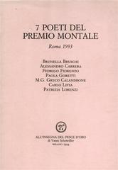 Sette poeti del Premio Montale (Roma, 1993) edito da All'Insegna del Pesce d'Oro