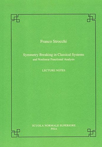 Symmetry breaking in classical systems di Franco Strocchi edito da Scuola Normale Superiore