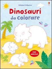 Dinosauri da colorare. Con adesivi di Sam Taplin, Maria Pearson edito da Usborne Publishing