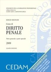 Corso di diritto penale. Parte generale e parte speciale di Sergio Beltrani edito da CEDAM