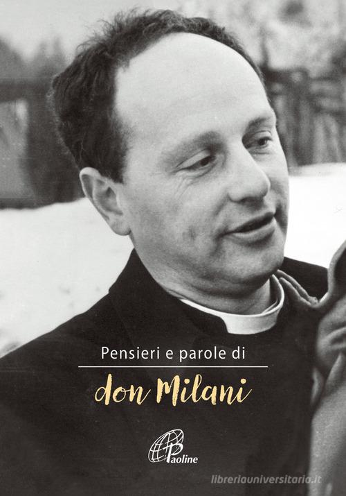 Pensieri e parole di don Milani edito da Paoline Editoriale Libri