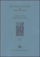 Bollettino del Centro di studi vichiani (2010) vol.40 edito da Storia e Letteratura