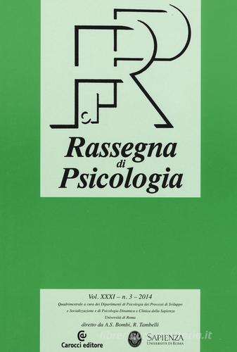 Rassegna di psicologia (2014) vol.3 edito da Carocci