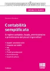 Contabilità semplificata di Salvatore Giordano edito da Maggioli Editore