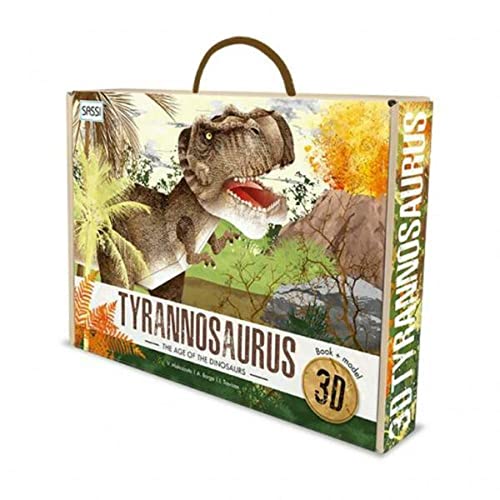 The age of dinosaurs. 3D tyrannosaurus. Ediz. a colori. Con gadget di Irena Trevisan edito da Sassi