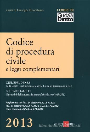 Codice di procedura civile e leggi complementari edito da Il Sole 24 Ore