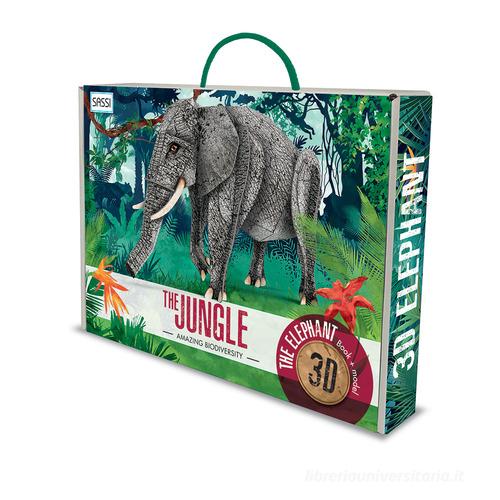 The jungle. The elephant 3D. Con gadget di Ester Tomè, Alberto Borgo edito da Sassi