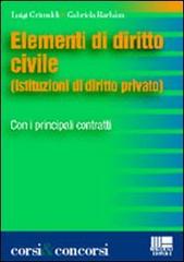 Elementi di diritto civile di Luigi Grimaldi, Gabriela Barbara edito da Maggioli Editore