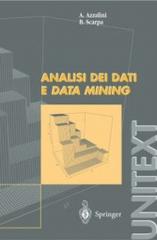 Analisi dei dati e data mining di Bruno Scarpa, Adelchi Azzalini edito da Springer Verlag
