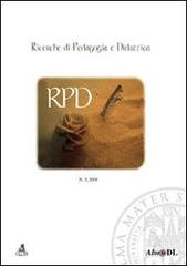 Ricerche di pedagogia e didattica (2008) vol.3 edito da CLUEB