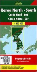 Korea north south 1:800.000 edito da Touring