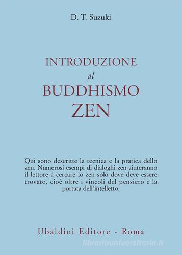 Introduzione al buddhismo zen di Taitaro Suzuki Daisetz edito da Astrolabio Ubaldini