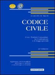 Codice civile. Con i trattati comunitari, la Costituzione e le leggi speciali di Enzo M. Tripodi edito da Buffetti