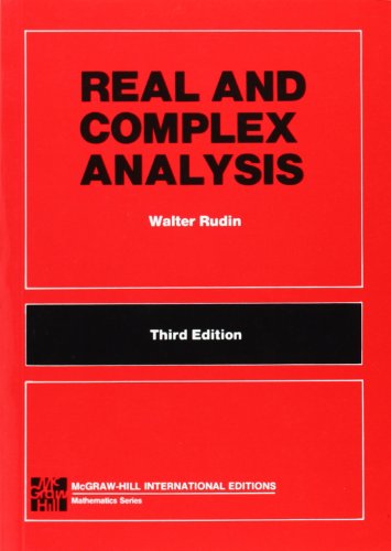 Real and complex analysis di Walter Rudin edito da McGraw-Hill Education