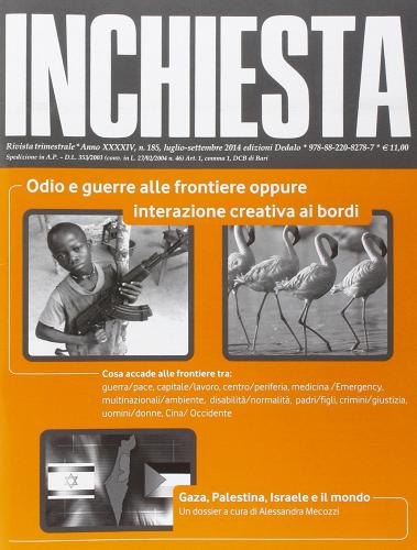 Inchiesta (2014) vol.185 edito da Dedalo