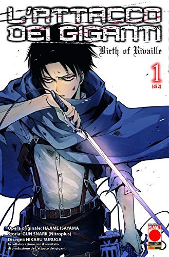 L' attacco dei giganti. Birth of Rivaille vol.1 di Hajime Isayama, 5pb.xNitroplus edito da Panini Comics