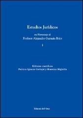 Estudios juridicos en homenaje al profesor Alejandro Guzman Brito vol.1 edito da Edizioni dell'Orso