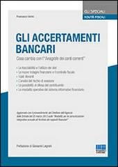 Gli accertamenti bancari di Francesco Verini edito da Maggioli Editore