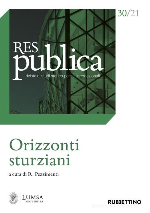 Res publica (2021) vol.30 edito da Rubbettino