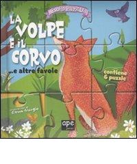 La volpe e il corvo... e altre favole. Libro puzzle di Elena Giorgio edito da Ape Junior