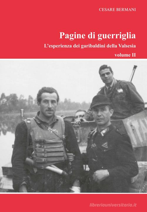 Pagine di guerriglia. L'esperienza dei garibaldini della Valsesia vol. 2 di Cesare Bermani edito da Ist. Storia Resistenza e della Società Contemp. nel Biellese, Vercellese e Valsesia