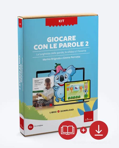 Giocare con le parole. Nuova ediz. Con software vol. 2.1 di Marina Brignola, Emma Perrotta edito da Erickson
