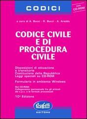 Codice civile e di procedura civile. Con CD ROM di Alberto Bucci, Roberta Bucci, Aldo Areddu edito da Buffetti