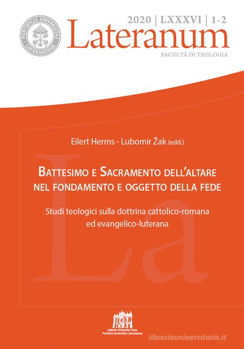 Lateranum (2020) vol.1-2 edito da Lateran University Press