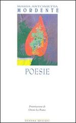 Poesie di M. Antonietta Mordente edito da Osanna Edizioni