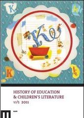 History of education & children's literature (2011) vol.1 edito da eum
