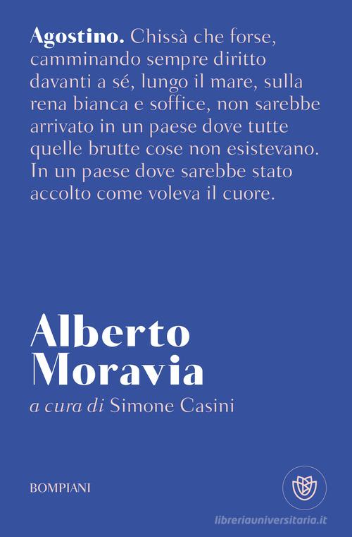 Libro Agostino di Alberto Moravia Tascabili narrativa di Bompiani