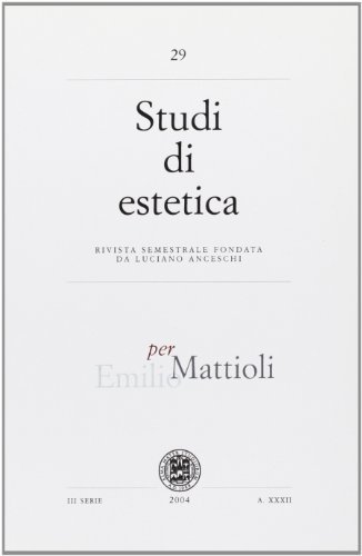 Studi di estetica vol.29 edito da CLUEB