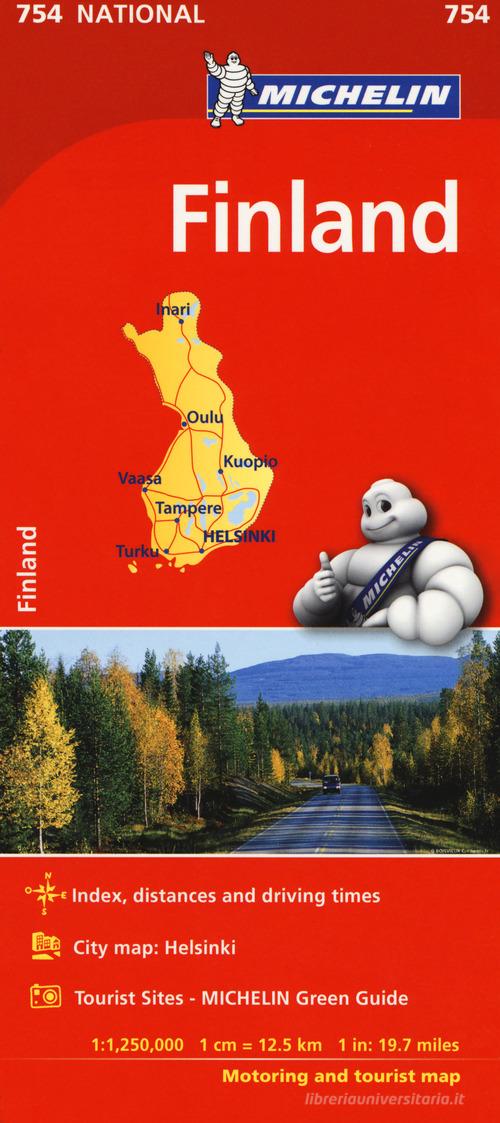 Finlandia 1:250.000 edito da Michelin Italiana