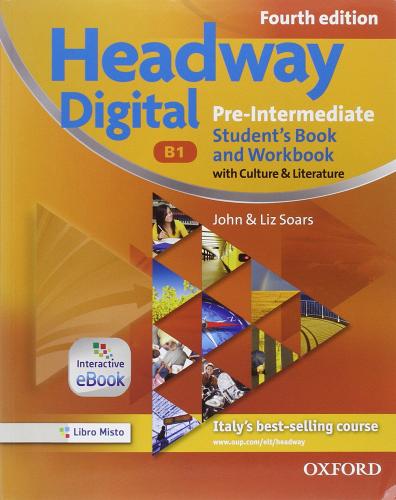 Headway digital. Pre-intermediate. Buil up-Student's book-Workbook. With key. Con e-book. Con espansione online. Per le Scuole superiori edito da Oxford University Press