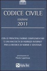 Codice civile 2011 edito da Alpha Test