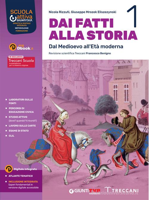 Dai fatti alla storia. Con Educazione civica. Per le Scuole superiori. Con e-book. Con espansione online vol. 1 di Nicola Rizzuti, Giuseppe Mrozek Eliszezynski edito da Giunti T.V.P.