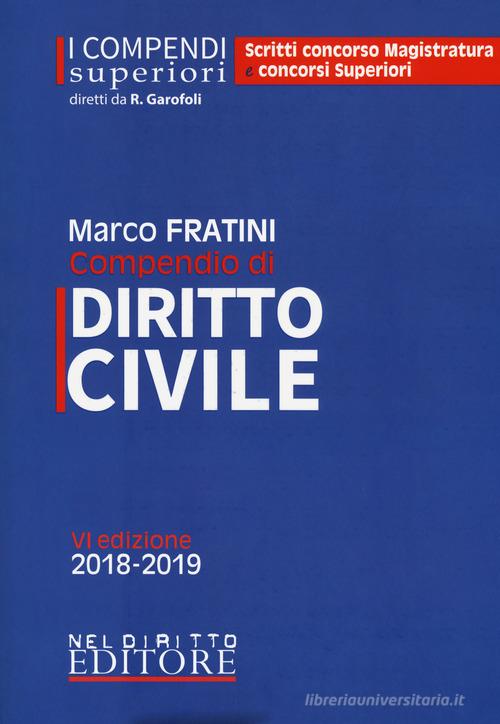 Compendio di diritto civile di Marco Fratini edito da Neldiritto Editore