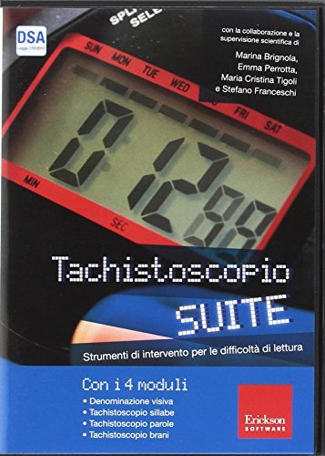 Tachistoscopio suite. CD-ROM di Emma Brignola, Emma Perrotta edito da Erickson